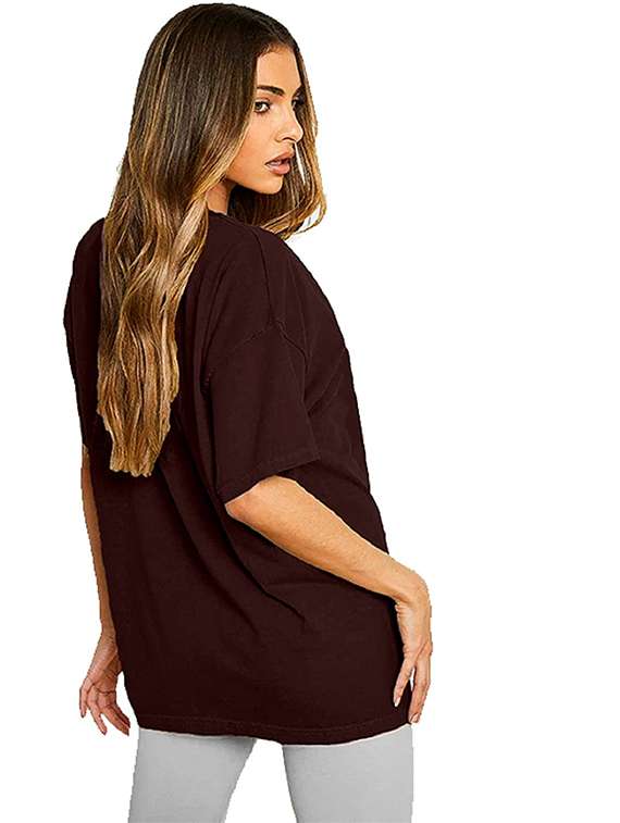 multi colored cotton blend oversized tshirt - 22059608 -  Standard Image - 2