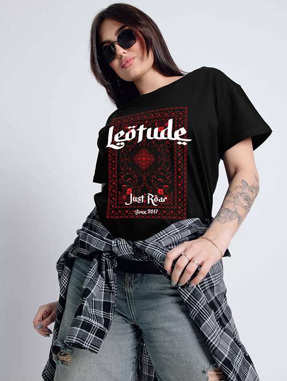 multi colored cotton blend oversized tshirt - 22059610 -  Standard Image - 2