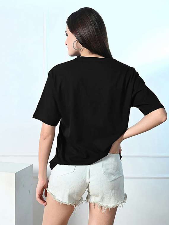 multi colored cotton blend oversized tshirt - 22059625 -  Standard Image - 2