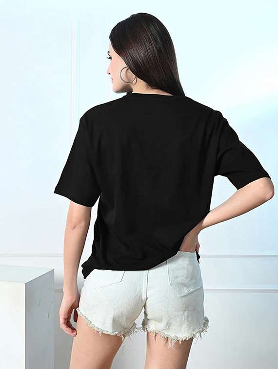 multi colored cotton blend oversized tshirt - 22059627 -  Standard Image - 2