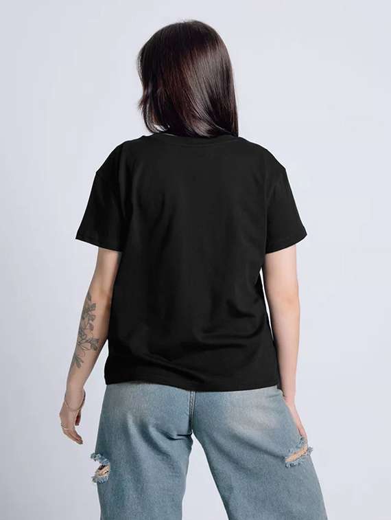 women pack of 2 printed short sleeve oversized t-shirt - 22059649 -  Standard Image - 2