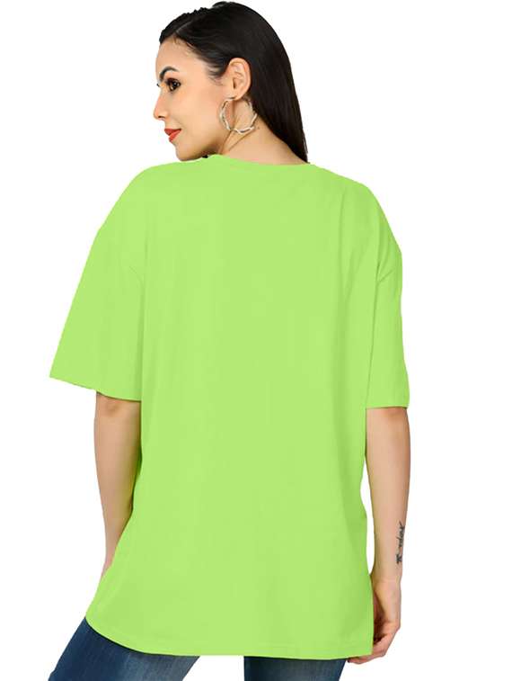 women pack of 2 printed short sleeve oversized t-shirt - 22059659 -  Standard Image - 2