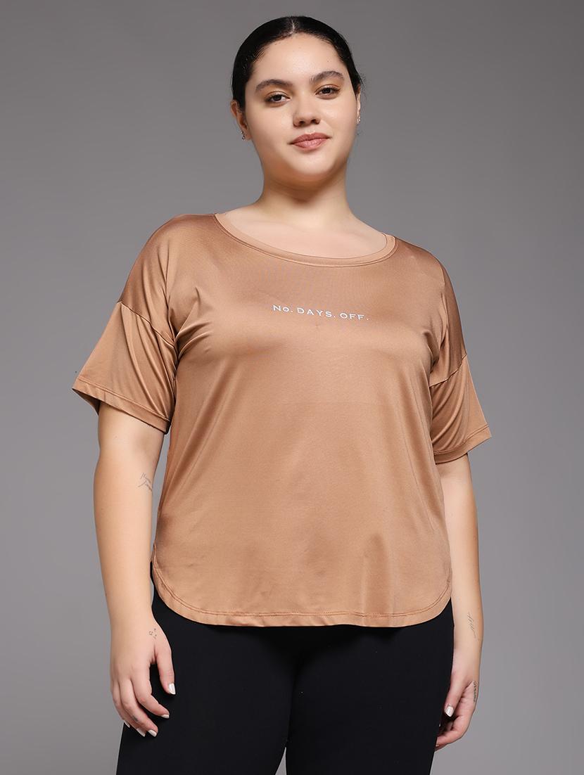 women plus size printed dri-fit sports t-shirt - 22060148 - Standard Image - 2
