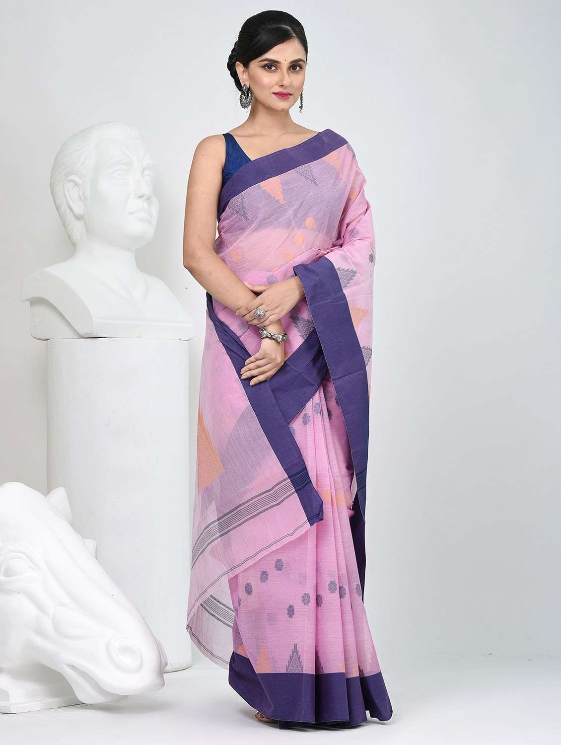 women self design handloom saree - 22060645 -  Standard Image - 2