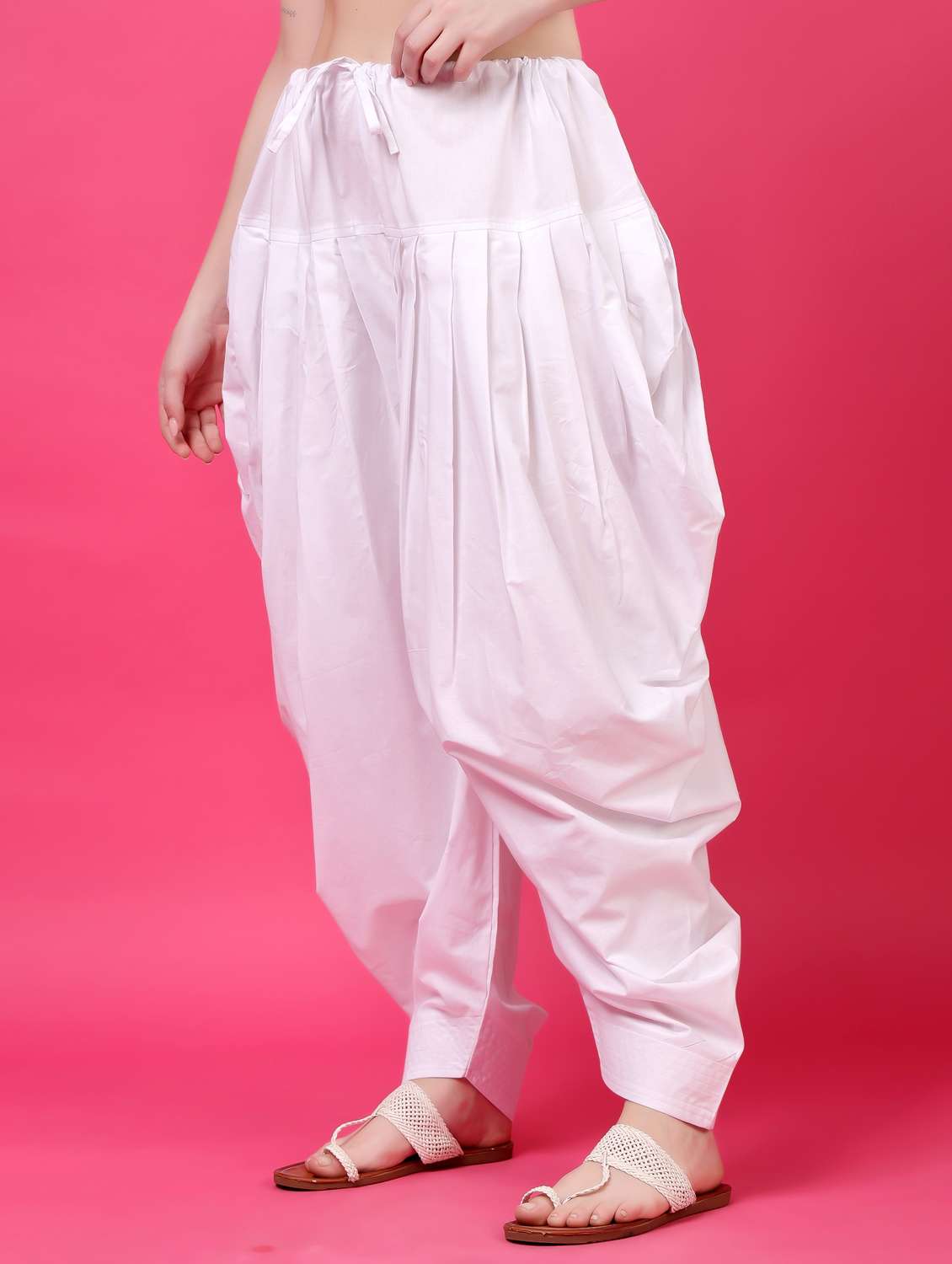 women solid mid rise patiyala salwar - 22061367 - Standard Image - 2