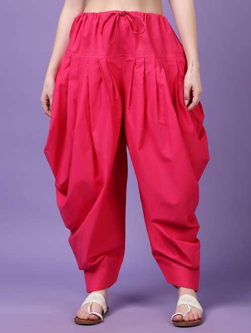 women solid mid rise patiyala salwar - 22061370 -  Standard Image - 0