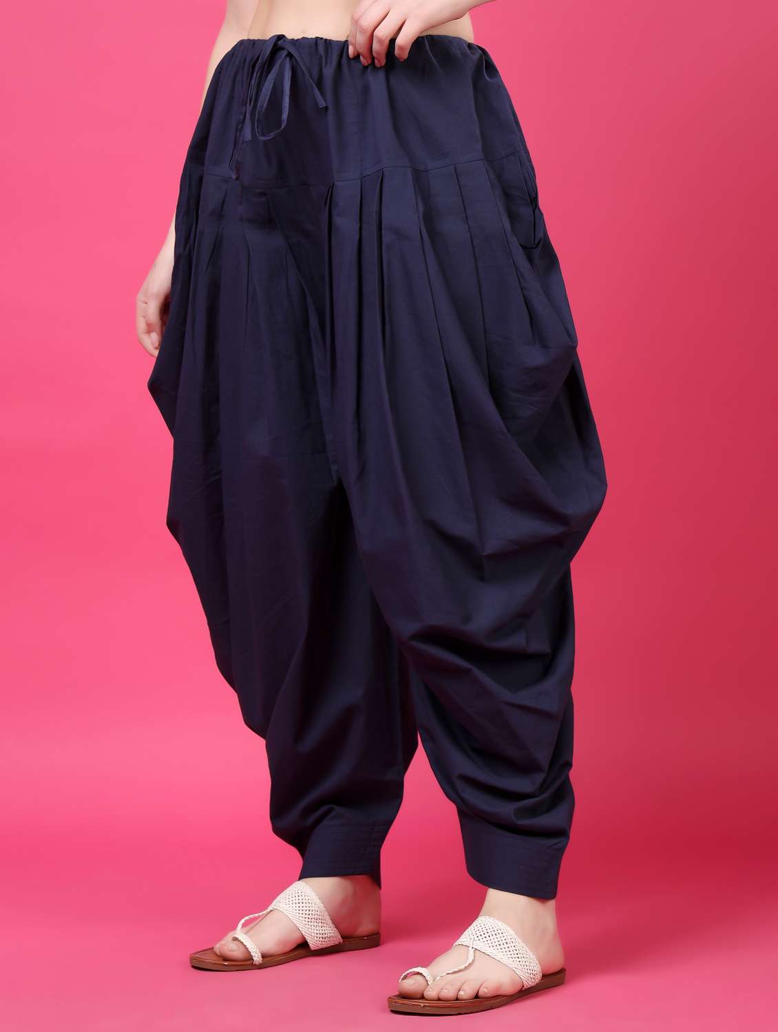 women solid mid rise patiyala salwar - 22061375 -  Standard Image - 2