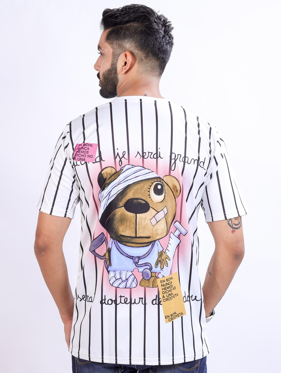 men printed short sleeve regular fit t-shirt - 22061393 - Standard Image - 2