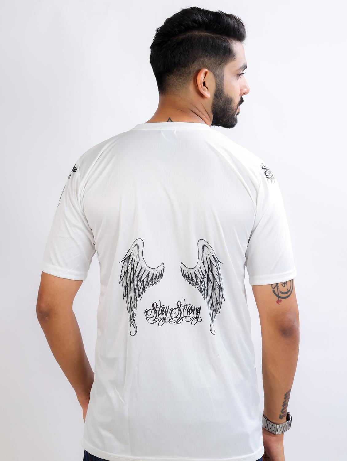 men printed short sleeve regular fit t-shirt - 22061405 - Standard Image - 2