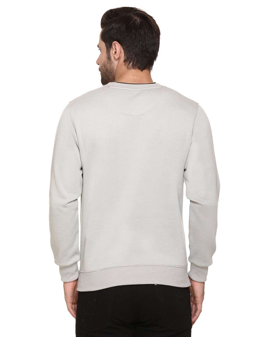 men solid long sleeve regular fit sweatshirt - 22061669 -  Standard Image - 2