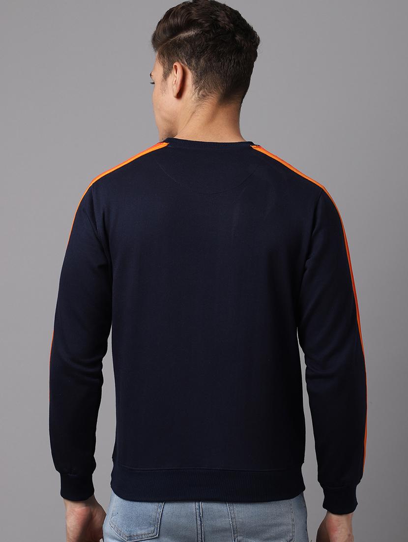 men striped long sleeve regular fit sweatshirt - 22061684 - Standard Image - 2