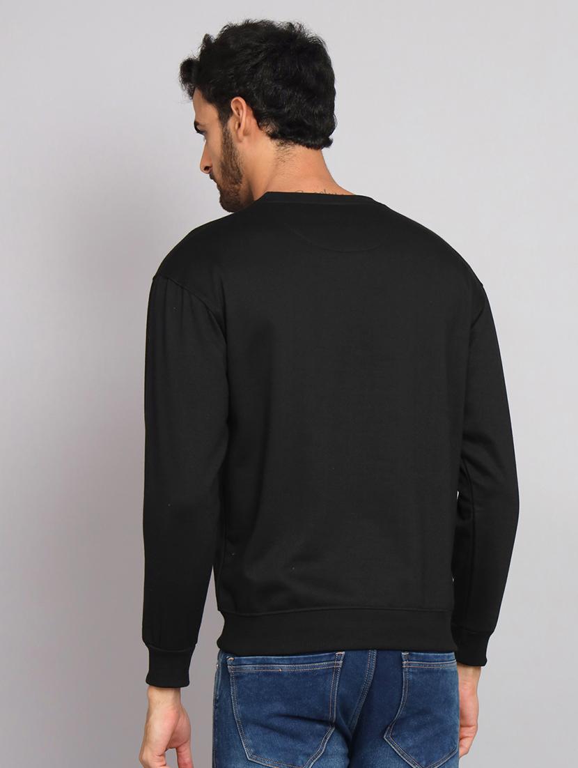 men printed long sleeve regular fit sweatshirt - 22061721 - Standard Image - 2