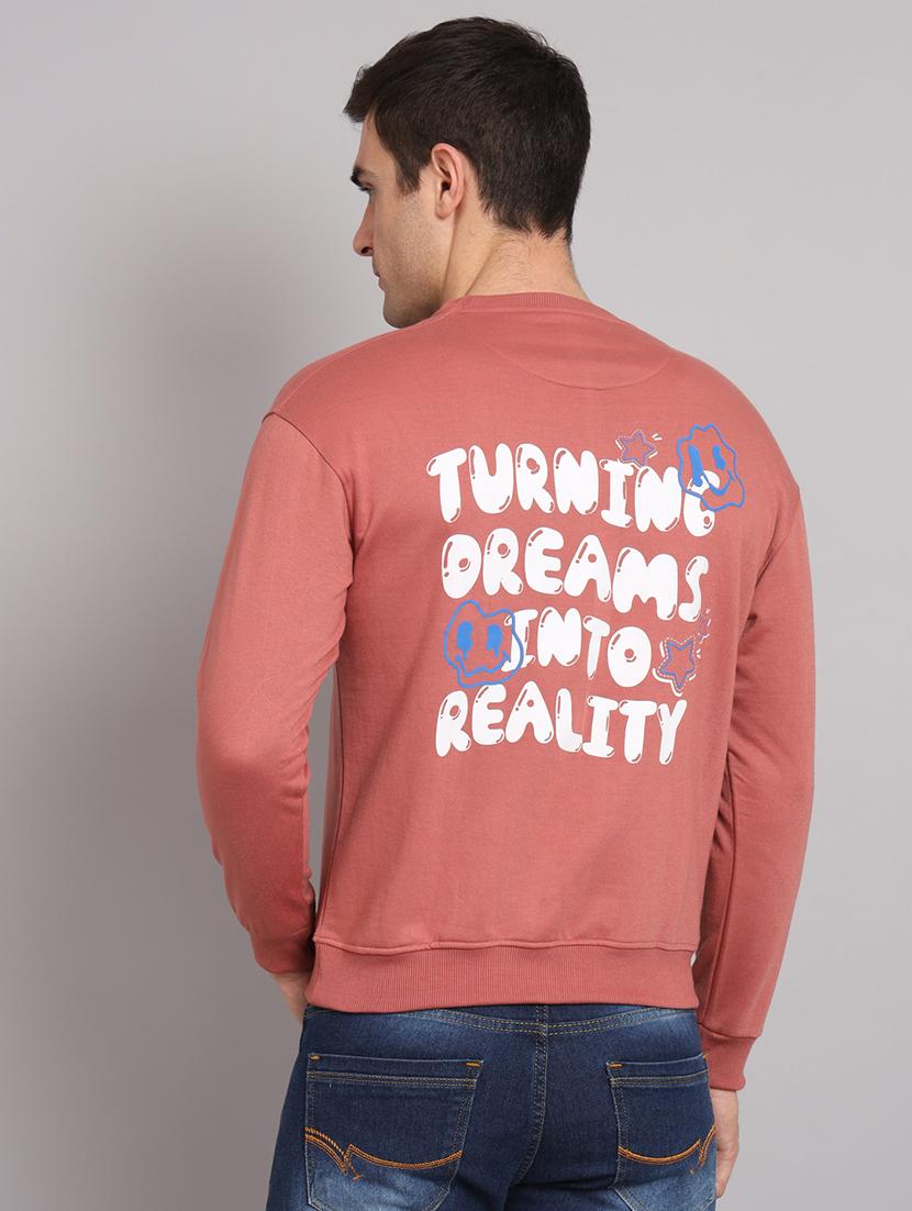 men printed long sleeve regular fit sweatshirt - 22061739 - Standard Image - 2