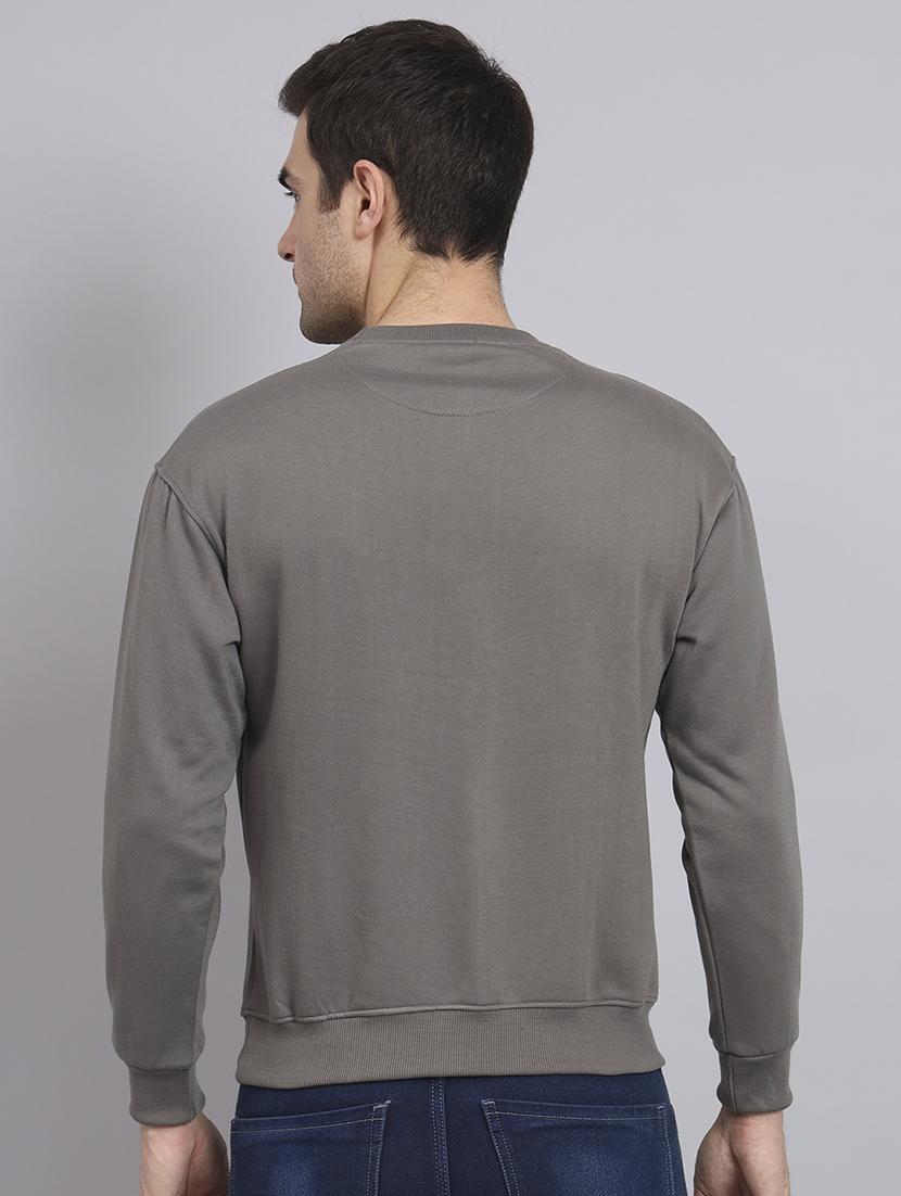 men printed long sleeve regular fit sweatshirt - 22061744 - Standard Image - 2