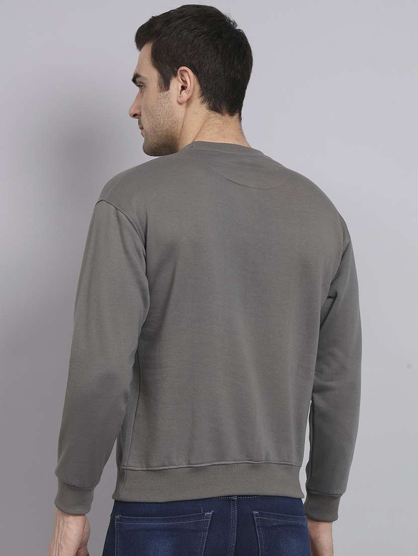 men printed long sleeve regular fit sweatshirt - 22061745 -  Standard Image - 2