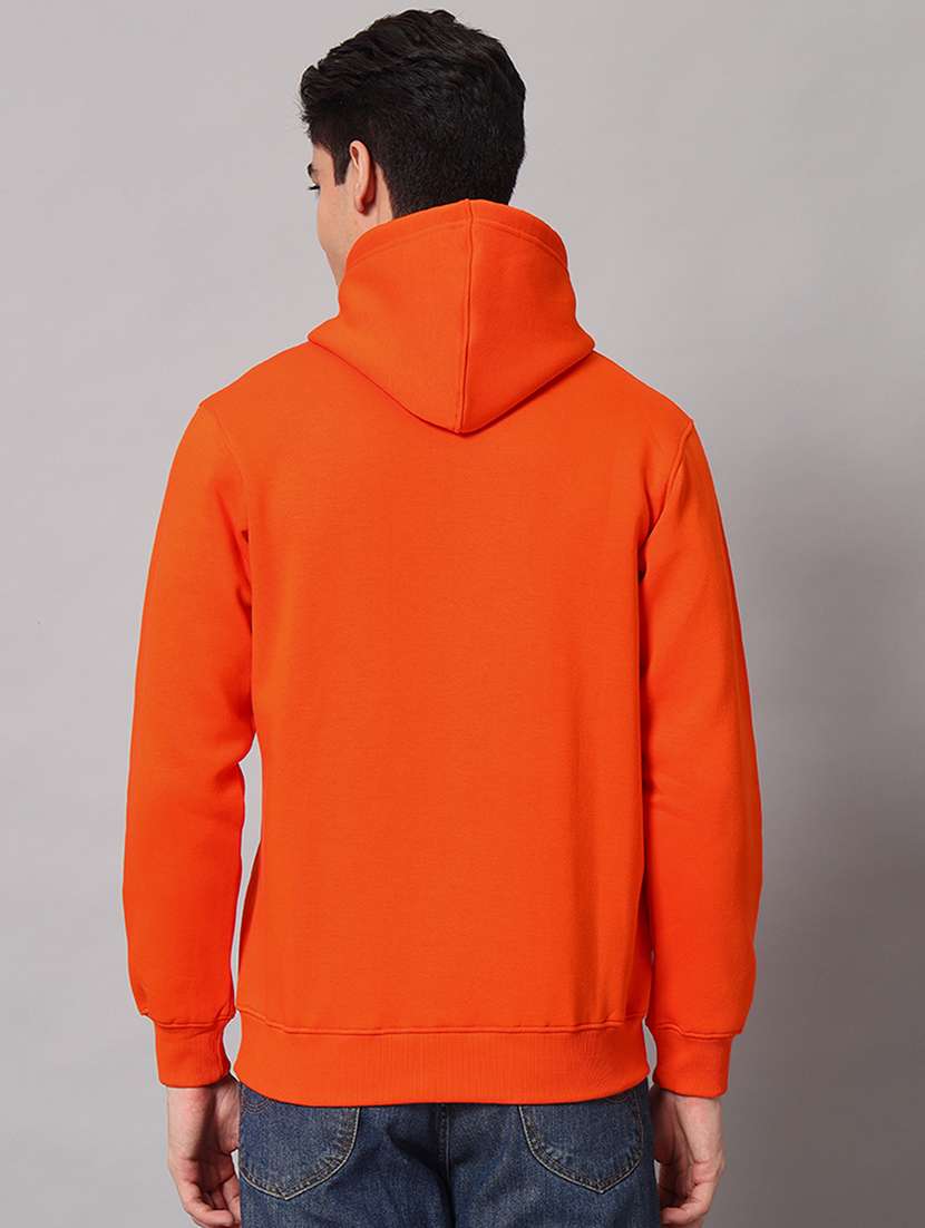 men solid long sleeve regular fit hooded sweatshirt - 22061753 -  Standard Image - 2