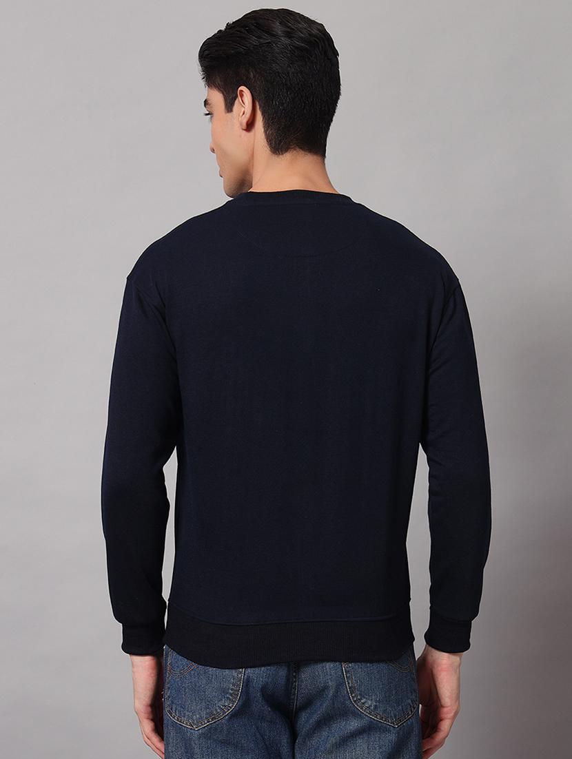 men chest print long sleeve regular fit sweatshirt - 22061758 - Standard Image - 2
