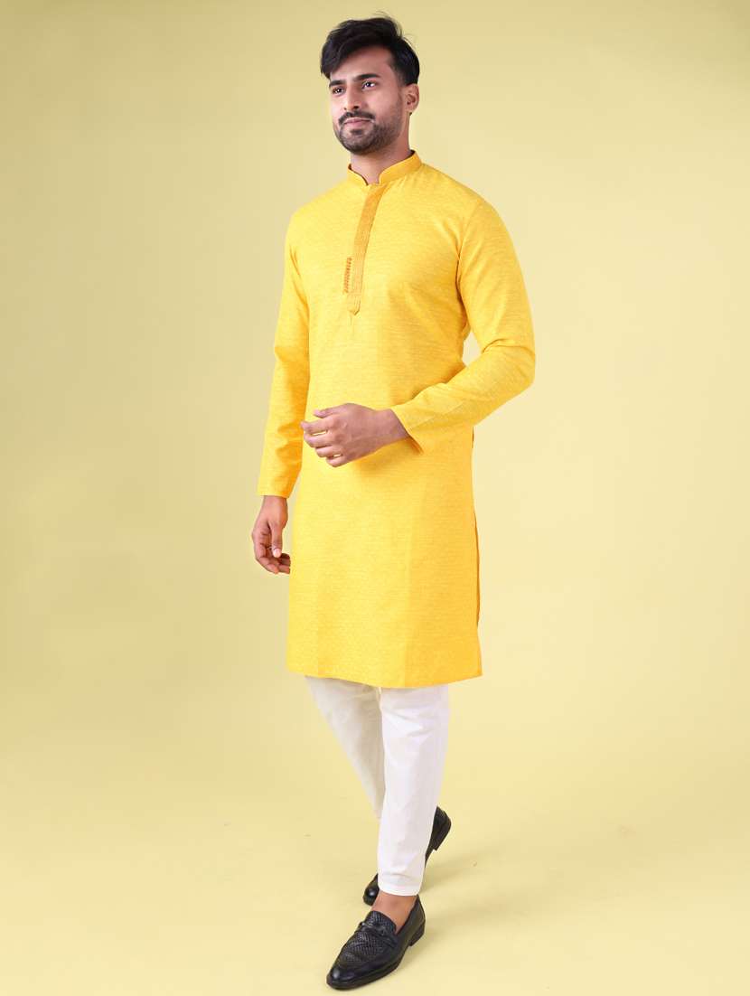 men mandarin neck kurta pyjama ethnic wear set - 22061901 -  Standard Image - 2