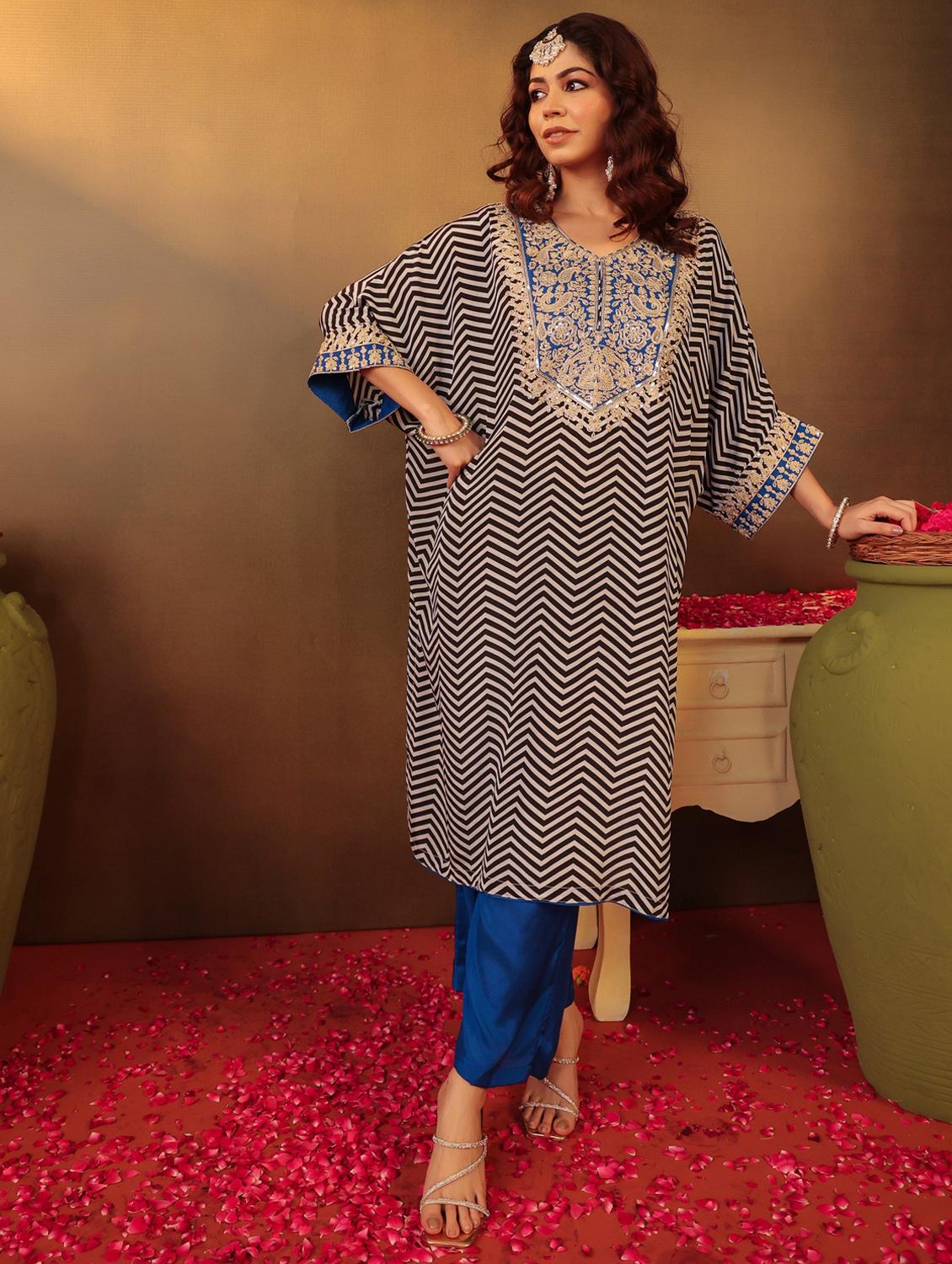 blue silk blend coord set - 22062029 - Standard Image - 2