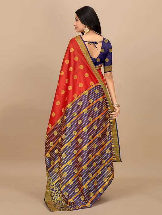 women self design banarasi saree with blouse - 22062116 - Standard Image - 2