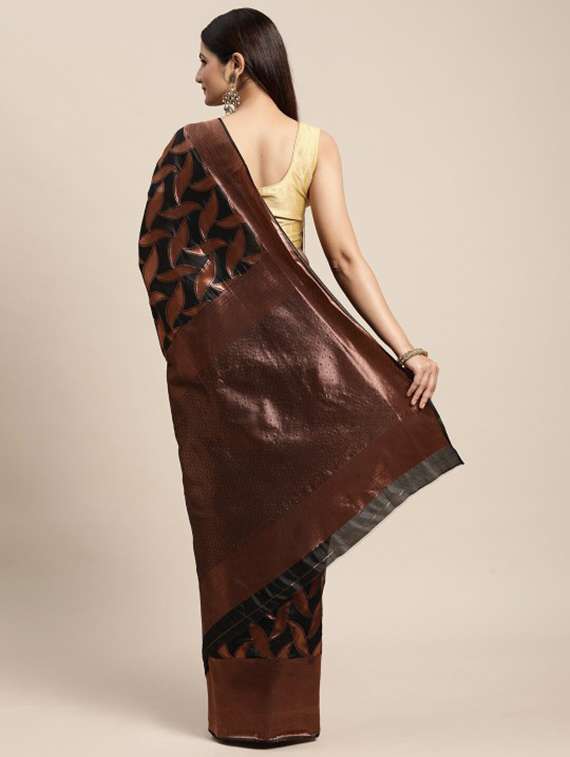 women self design banarasi saree with blouse - 22062121 - Standard Image - 2