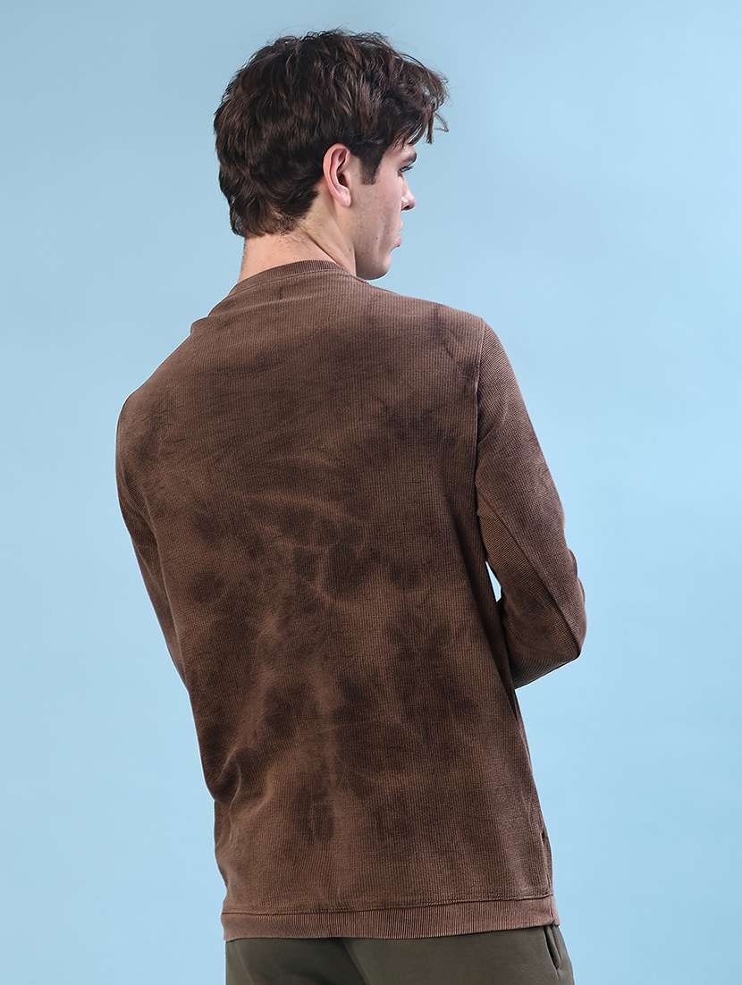 men printed long sleeve t-shirt - 22062292 -  Standard Image - 2