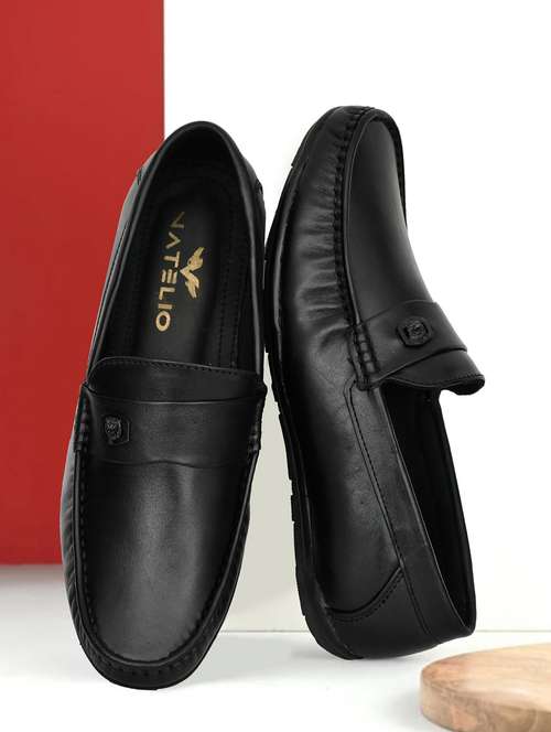 men black slip on loafer - 22062639 -  Standard Image - 0