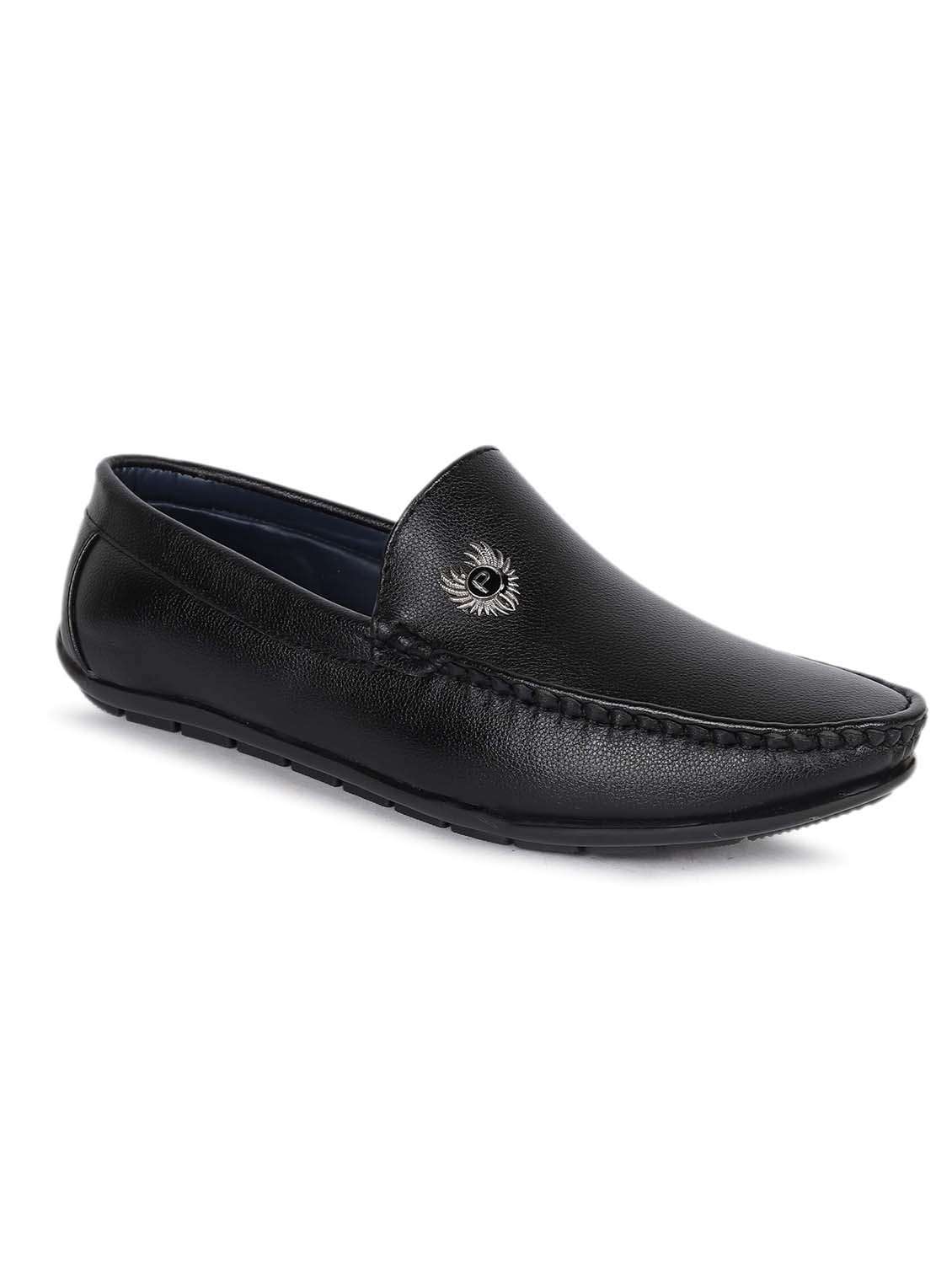 men black slip on loafer