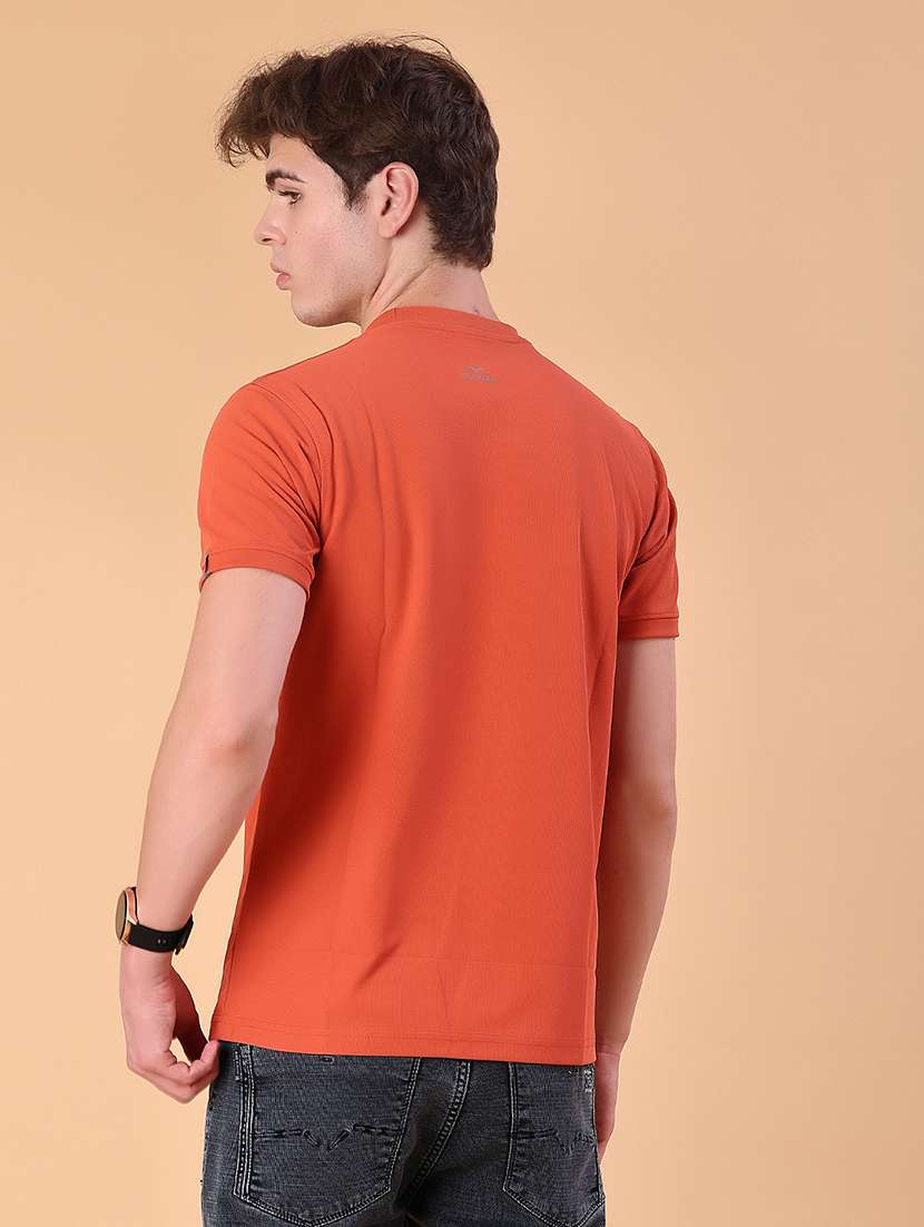 men solid short sleeve slim fit t-shirt - 22063249 -  Standard Image - 2