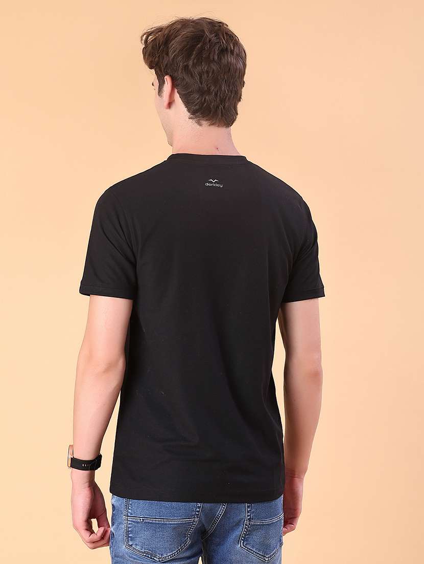 men solid short sleeve slim fit t-shirt - 22063252 -  Standard Image - 2