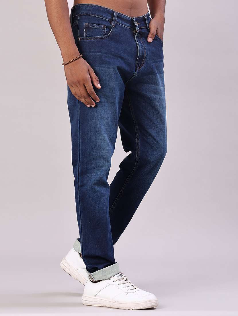 men washed mid rise full length jeans - 22063354 -  Standard Image - 2
