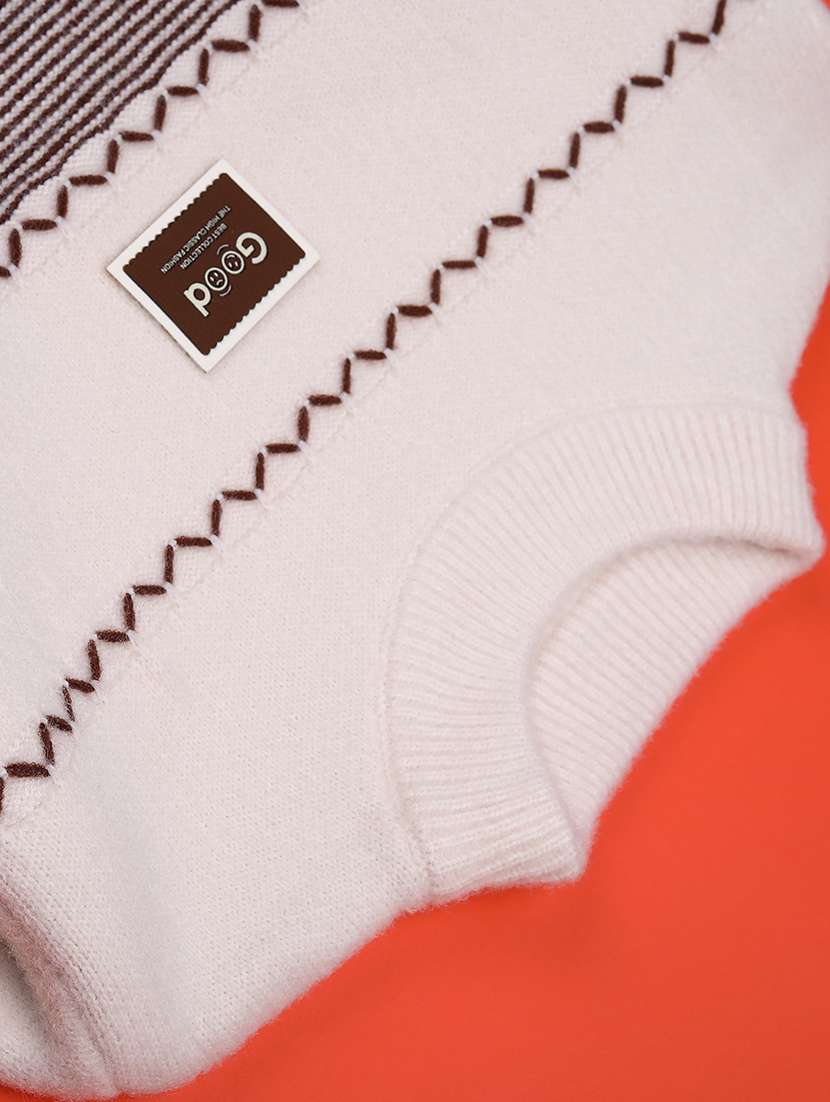 girls self designed long sleeve sweater - 22063471 -  Standard Image - 2