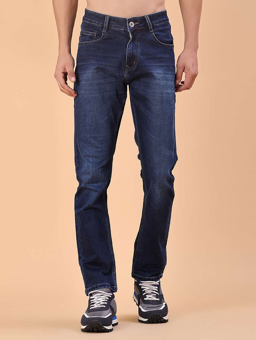 men washed mid rise full length jeans - 22063684 -  Standard Image - 2