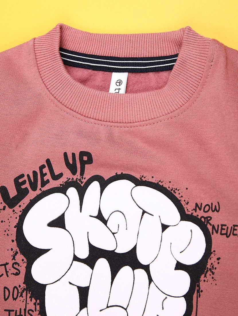 boys printed full length co-ord set - 22063700 -  Standard Image - 2