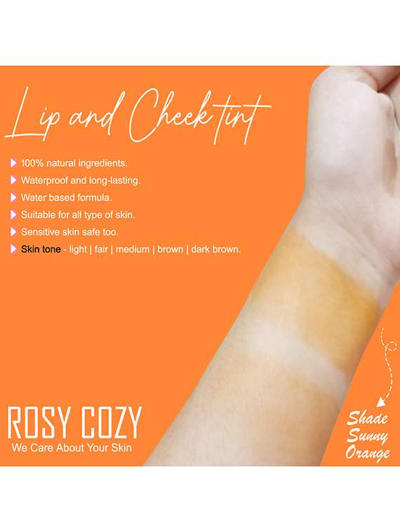 rosy cozy orange tint lip gloss - 22063870 -  Standard Image - 2