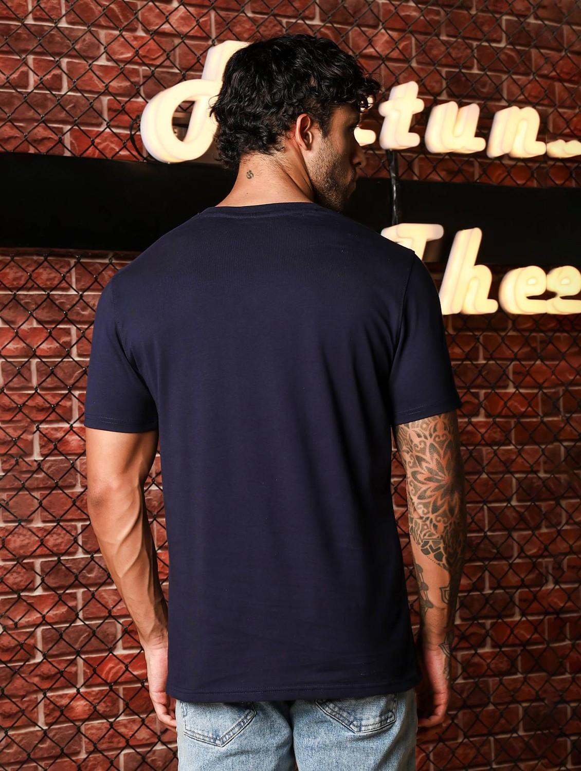 men printed short sleeve regular fit t-shirt - 22063906 - Standard Image - 2