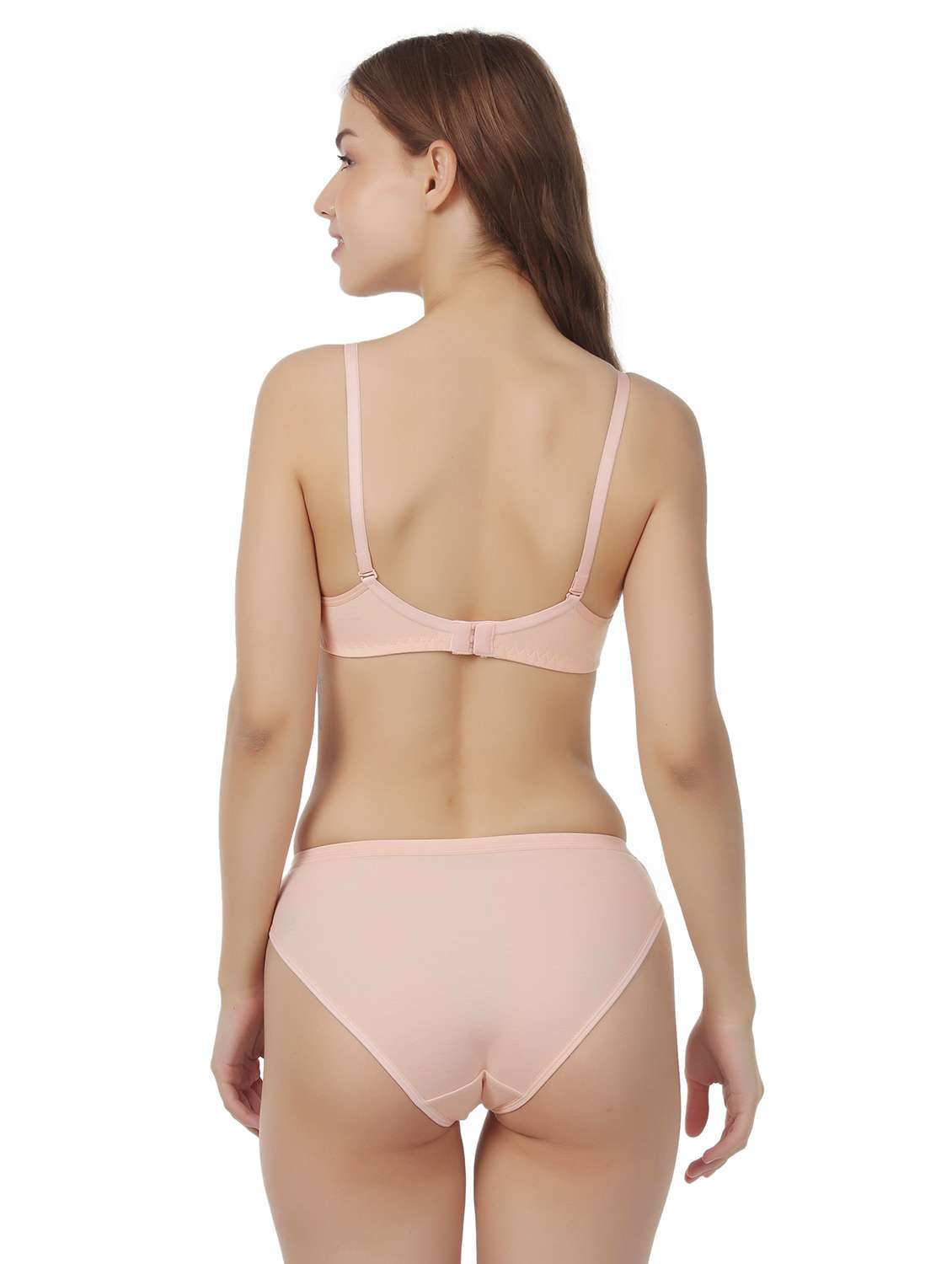 women pack of 6 solid bra and panty set - 22064802 -  Standard Image - 2