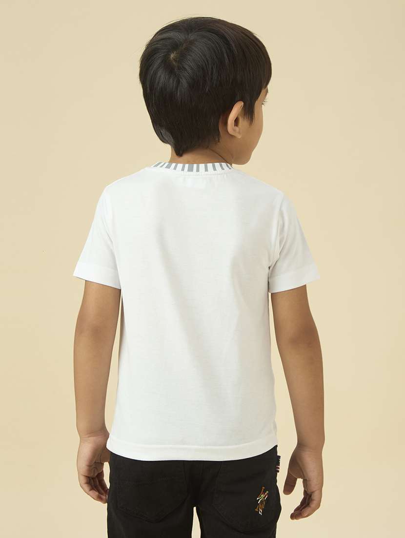 boys solid long sleeve blazer with printed t-shirt - 22065400 -  Standard Image - 2