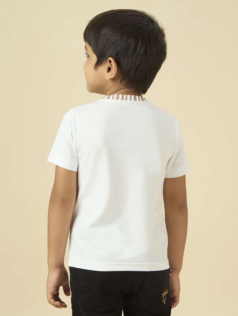 boys solid long sleeve blazer with printed t-shirt - 22065401 -  Standard Image - 2