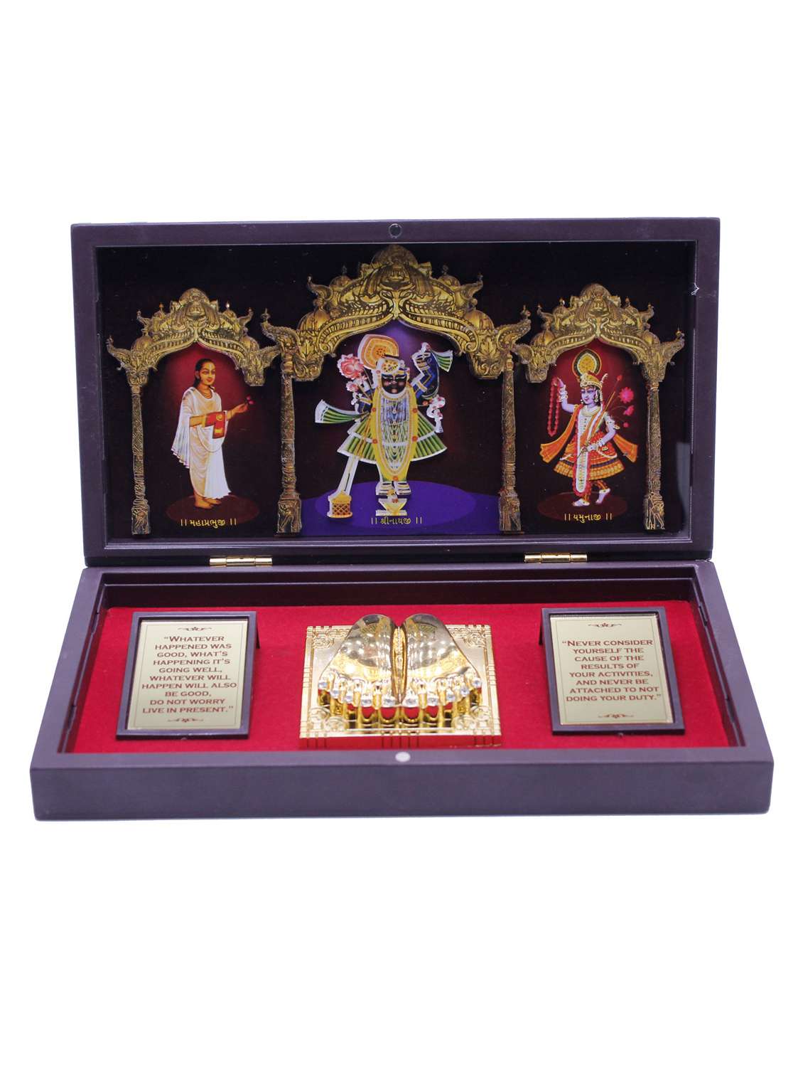 brass divine harmony home decor photo frame 