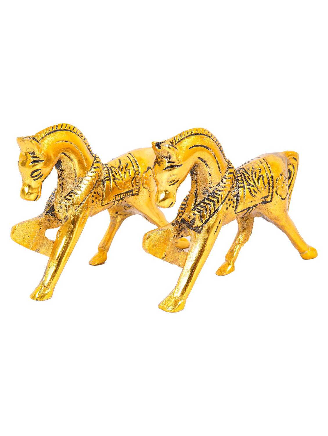 metal gold horse home decor statue - 22065714 -  Zoom Image - 0