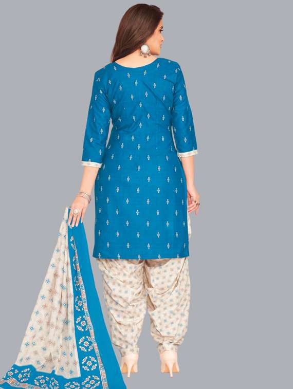 women printed unstitched salwar suit set - 22065921 - Standard Image - 2