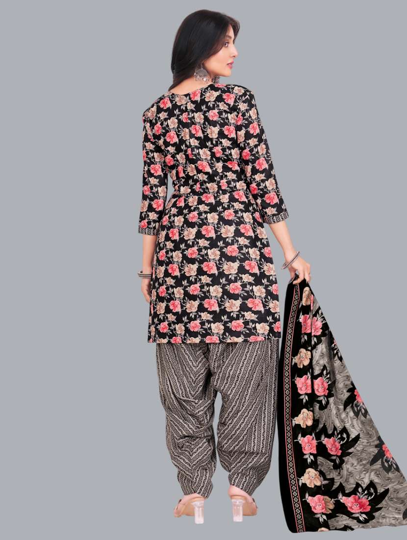 women floral printed unstitched salwar suit set - 22065928 - Standard Image - 2