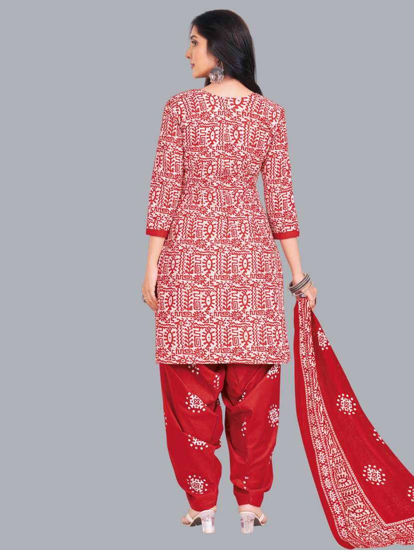 women printed unstitched salwar suit set - 22065929 - Standard Image - 2