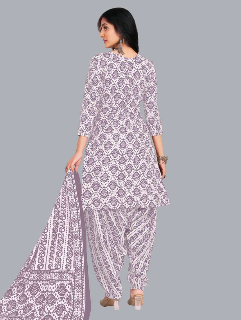women printed unstitched salwar suit set - 22065933 -  Standard Image - 2