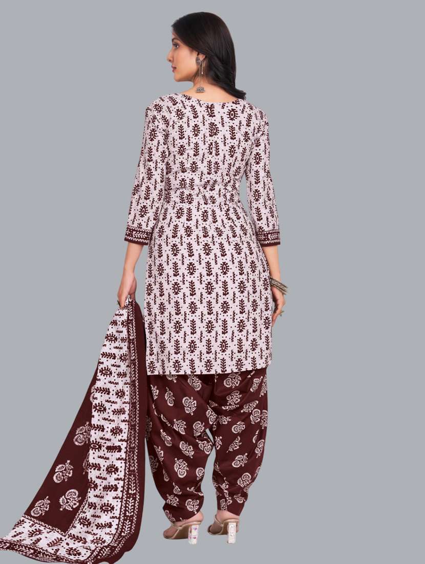 women printed unstitched salwar suit set - 22065936 -  Standard Image - 2
