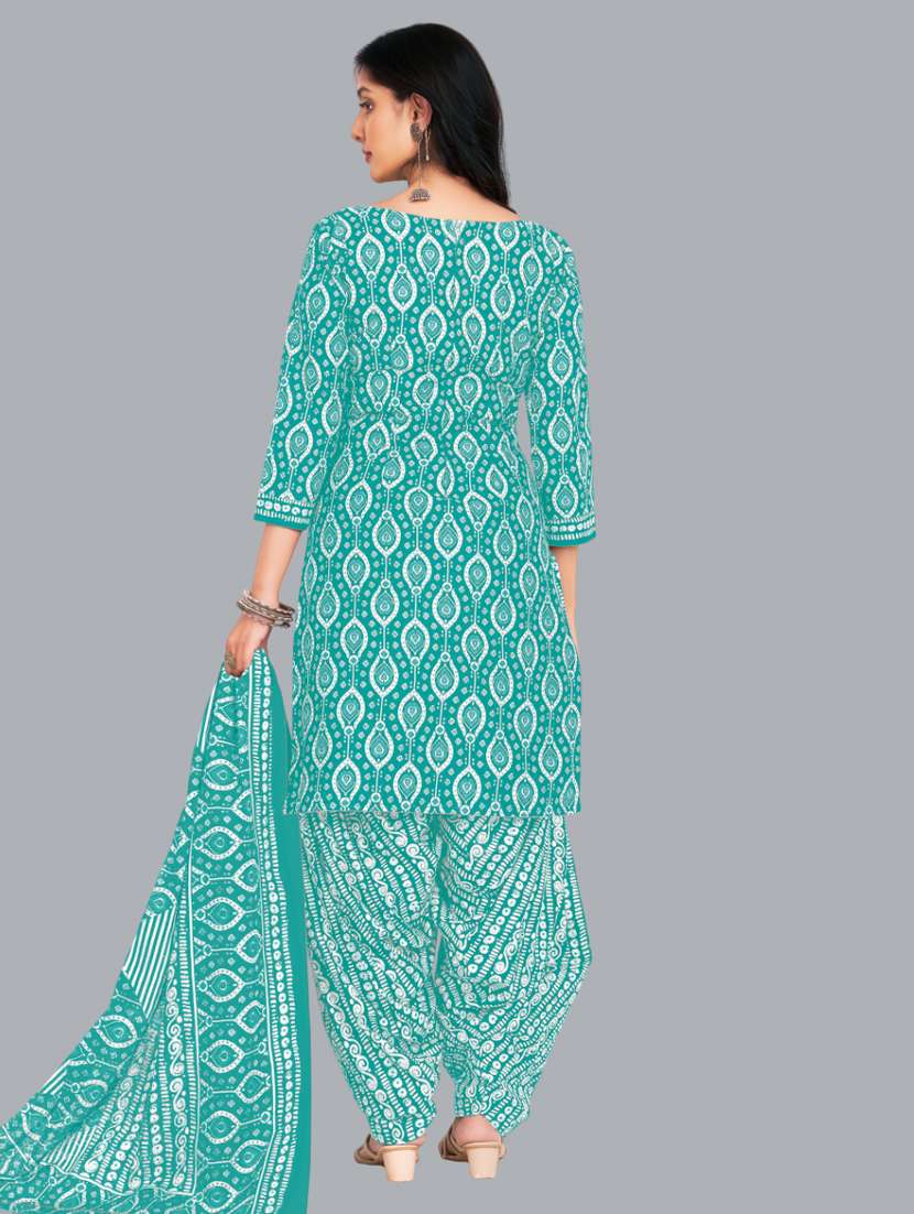 women printed unstitched salwar suit set - 22065948 -  Standard Image - 2