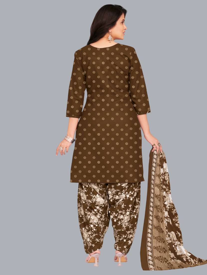women printed unstitched salwar suit set - 22065952 -  Standard Image - 2