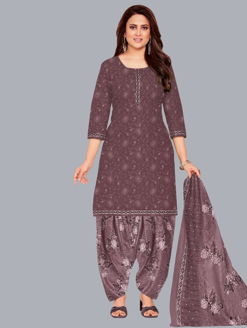 women printed unstitched salwar suit set - 22065955 - Zoom Image - 0