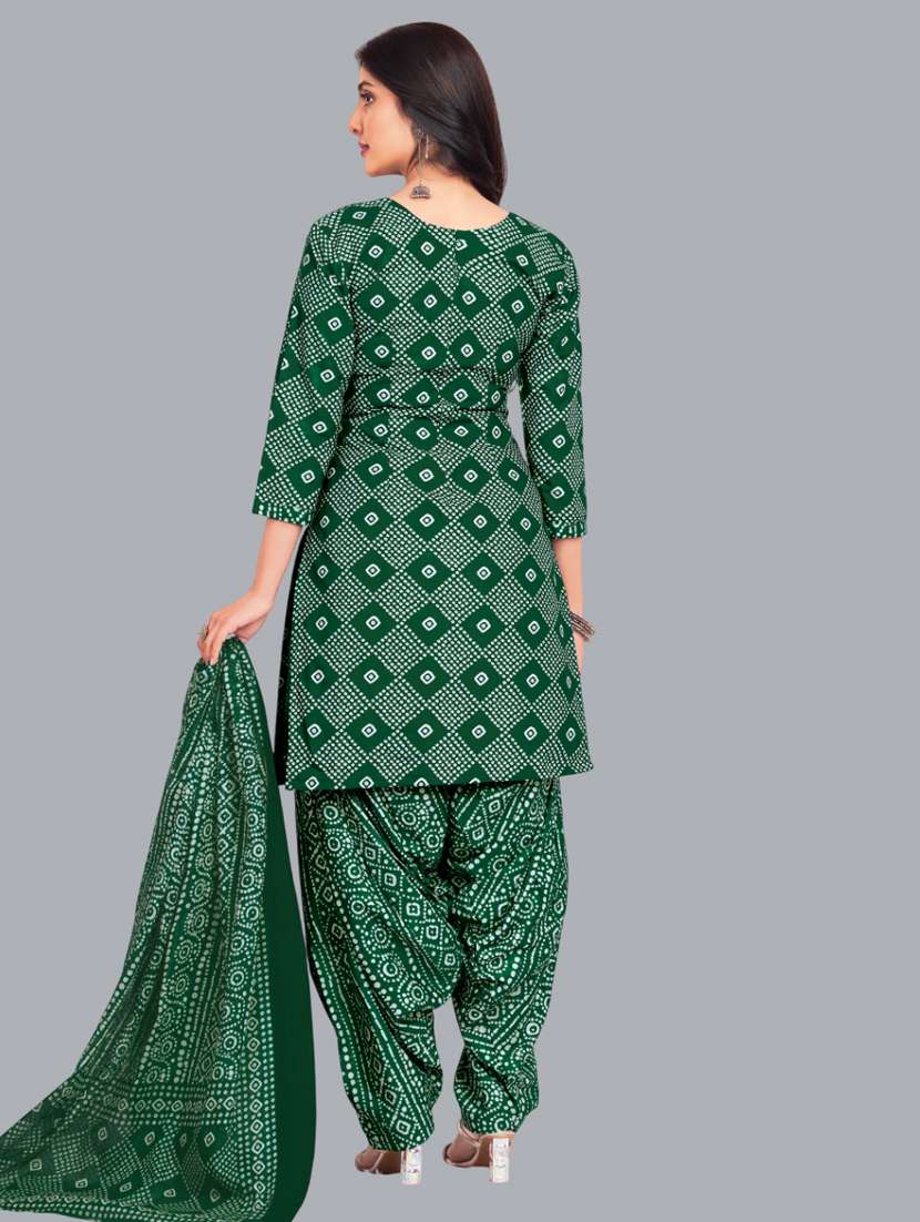 women printed unstitched salwar suit set - 22065958 -  Standard Image - 2